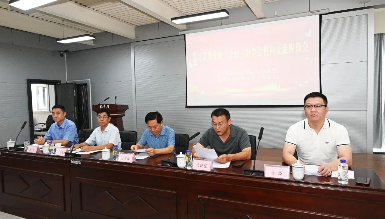 进建贯彻党的二十届三中全会心灵座谈会在凯时KB88集团召开