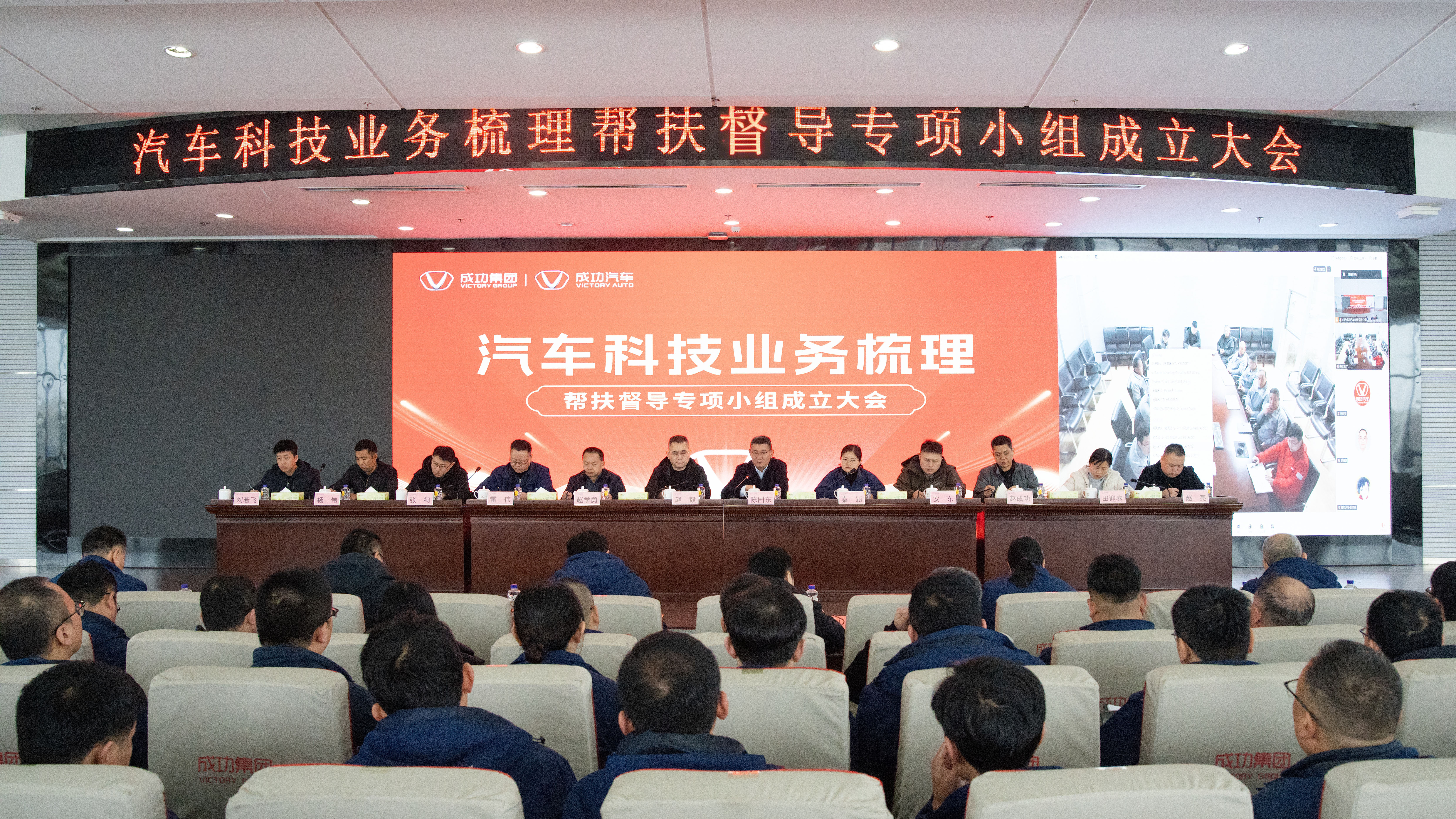 集团成立专项督导幼组 全面助扶汽车科技业务转型升级