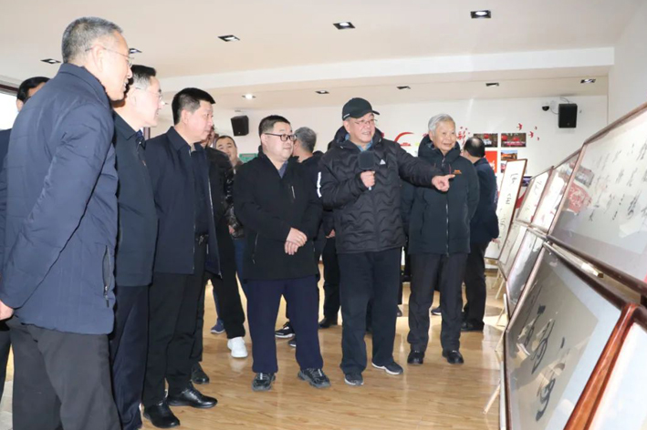 【凯时KB88党建】联盛公司凯时KB88进行建党百年“庆元旦，迎新春”书画摄影展活动